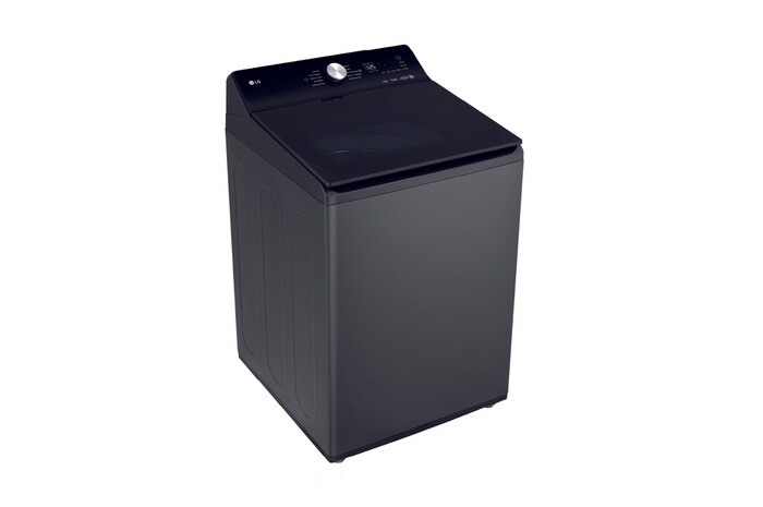 Lavadora de 23kg con AI DD™, Ciclo PetCare, ThinQ™, Lavado a Vapor y Tina de Acero Inoxidable, Platinum Black